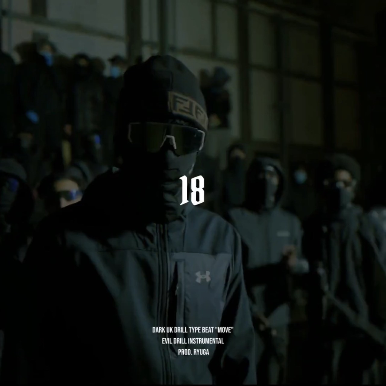 Dark UK Drill Type Beat "MOVE" | Evil Drill Instrumental Prod.RYUGA のジャケット